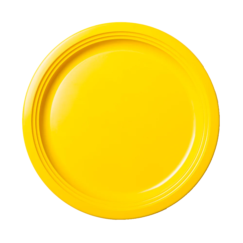 Platos plásticos para cafeterías y restaurantes